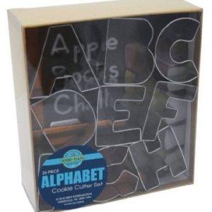 Alphabet Cookie Cutter Set