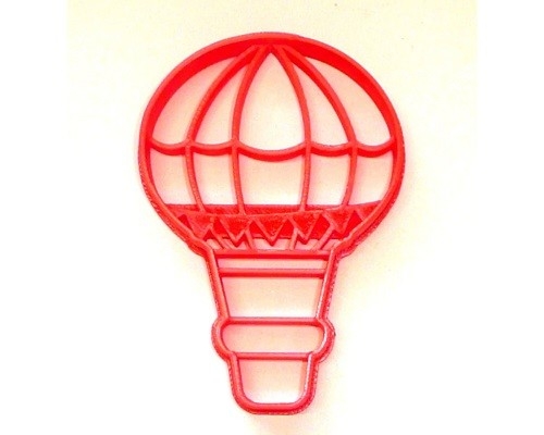 Hot Air Balloon Cookie Cutter 3-D