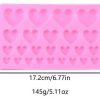 Assorted Hearts Silicone Mold