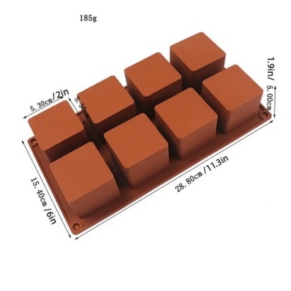 Square Cube Silicone Mold