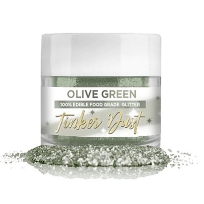Olive Green Edible Glitter