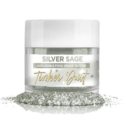 Silver Sage Edible Glitter