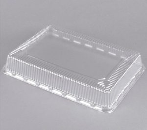 Half sheet clear lid