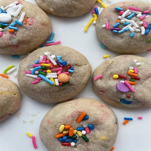 Recipe for Confetti Sugar Cookies