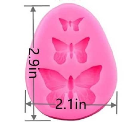 Butterfly Chocolate Mold - 24 Cavities