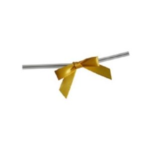Twisties Yellow Gold Bows 25 count