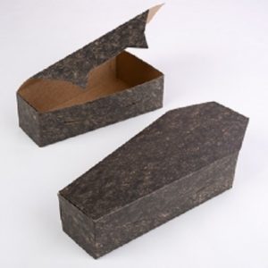 Treat Box Black/Brown Coffin 8″