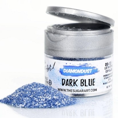 Sugar Art Glitter 3g Dark Blue
