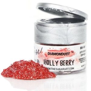 Sugar Art Glitter 3g Holly Berry
