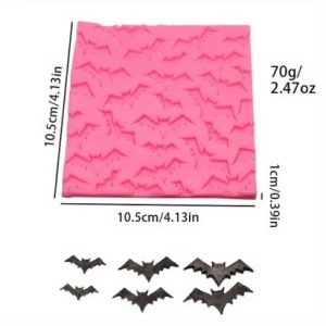 Bats Silicone Mold  Assorted Sizes