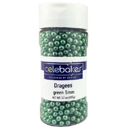 Green Dragees 3.7oz 5mm