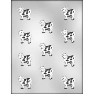 Candy Mold Cows 1/2″ – 11 Cavity