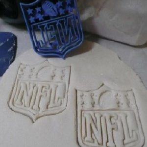 Cookie Cutter NFL Logo 3″ X 4″-