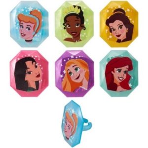 Disney Princess Cupcake Rings 12 Count
