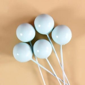 Lt. Blue Foam Cake Balls 20 Count