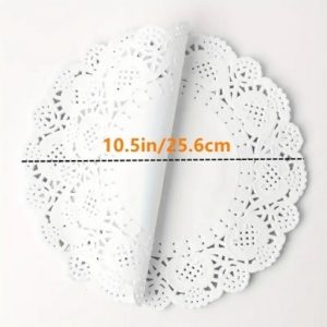 10in. White Lace Doilies