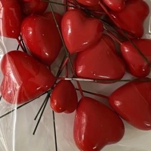 Red Heart Foam Cake Picks Asstoeted 20 count