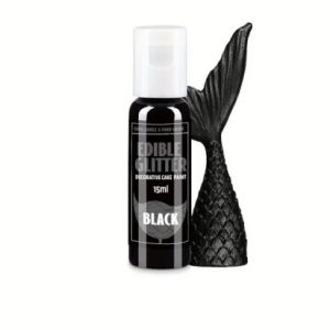 Edible Glitter Black – 15ml