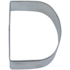 Letter “D” Cookie Cutter 3″