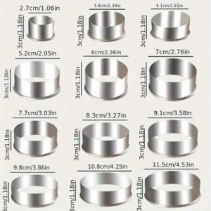 Cookie Cutter Round Set