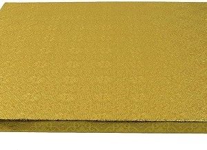 12in. Gold Square Cake Drum