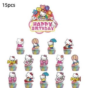 Cake and Cupcake Topper Hello Kitty