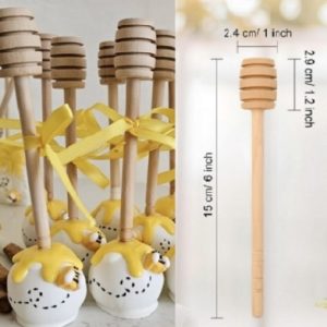 6" Honey Dip Wood Sticks