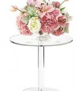 Clear Acrylic Cake Stand 10″ Round