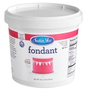 Satin Ice Fondant 2# Pink