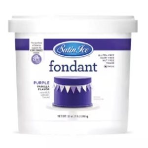 Satin Ice Fondant Purple 2#