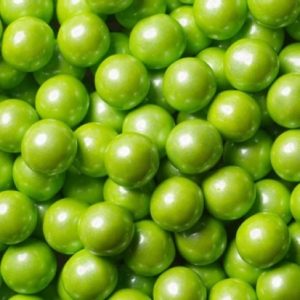 Lime Green Sixlets Small Container