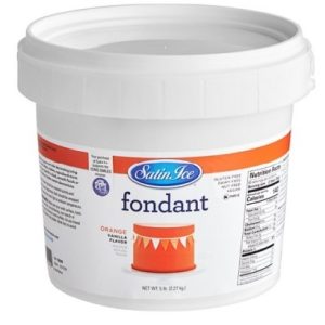 Satin Ice Fondant 2# Orange