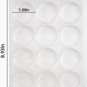 Candy Plastic Cookie Mold 12 Cavity