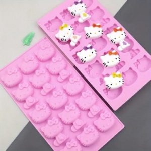 Silicone Mold Hello Kitty 15 Cavity