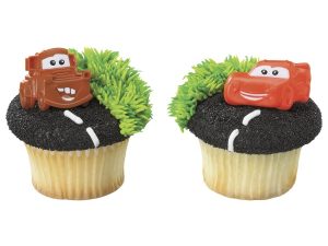 Cars Cupcake Rings 12 count Cupcake