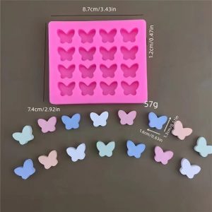 Silicone Mold Butterfly 16 Cavity