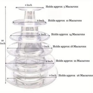 6-Layer Round Macaron Tower Cake