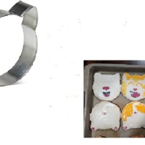 Cookie Cutter Cat Face 3.5″