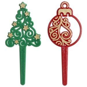 Tree and Ornament Icons 12 count