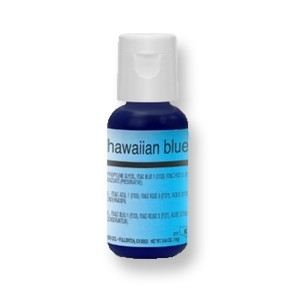 ChefMaster Hawaiian Blue Airbrush Color .64 oz Bottle