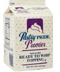Pastry Pride Premier Whip Topping 8 Lbs.
