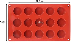 Mini Oreo Silicone Mold 15 Cavity