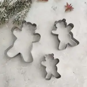 Bear Cookie Cutter 3 Piece Set