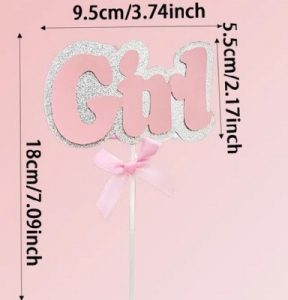 Girl Pick Pink Topper