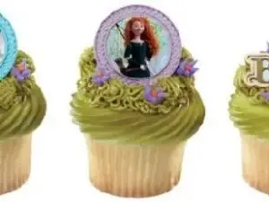 Brave Cupcake Rings 12 Count