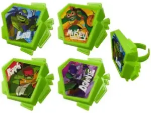 Ninja Turtles Power Cupcake Rings 12 Count