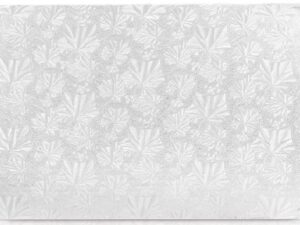 Full Sheet White Wrap Cake Board 26 x 18 x 3/16 inch