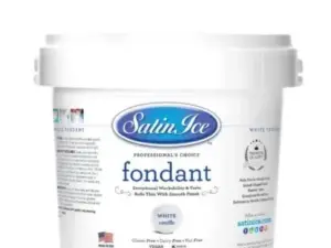 White Satin Ice Fondant 5 Lbs.