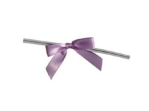 Twisties Lavender Bows 25 Pcs