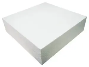 8 in. Square Cake Dummy 4 inches Tall